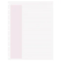 Circa Shaded Annotation Ruled Discbound Refill (100 sheets)