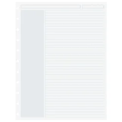 Circa Shaded Annotation Ruled Discbound Refill (100 sheets)