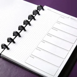 Circa Start-Anytime Weekly Scheduler Discbound Refill (100 sheets)
