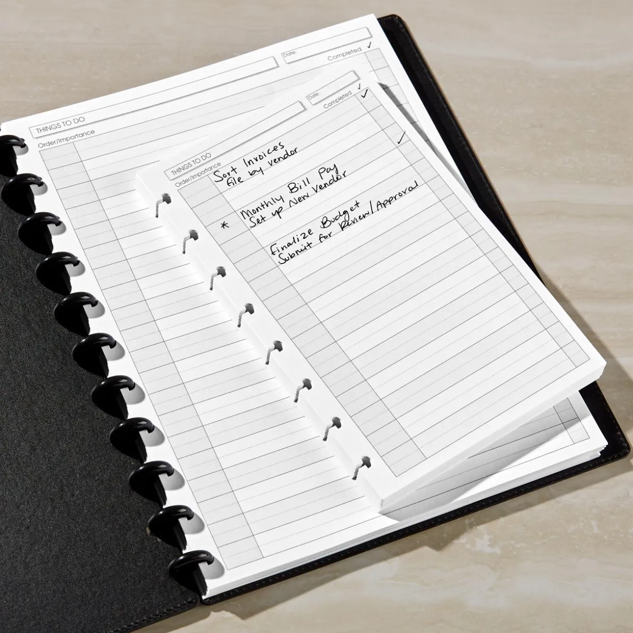 Circa Things To Do Discbound Refill (100 sheets)