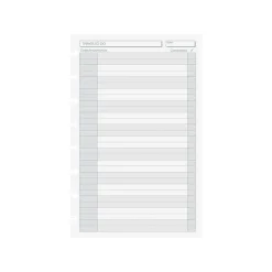 Circa Things To Do Discbound Refill (100 sheets)