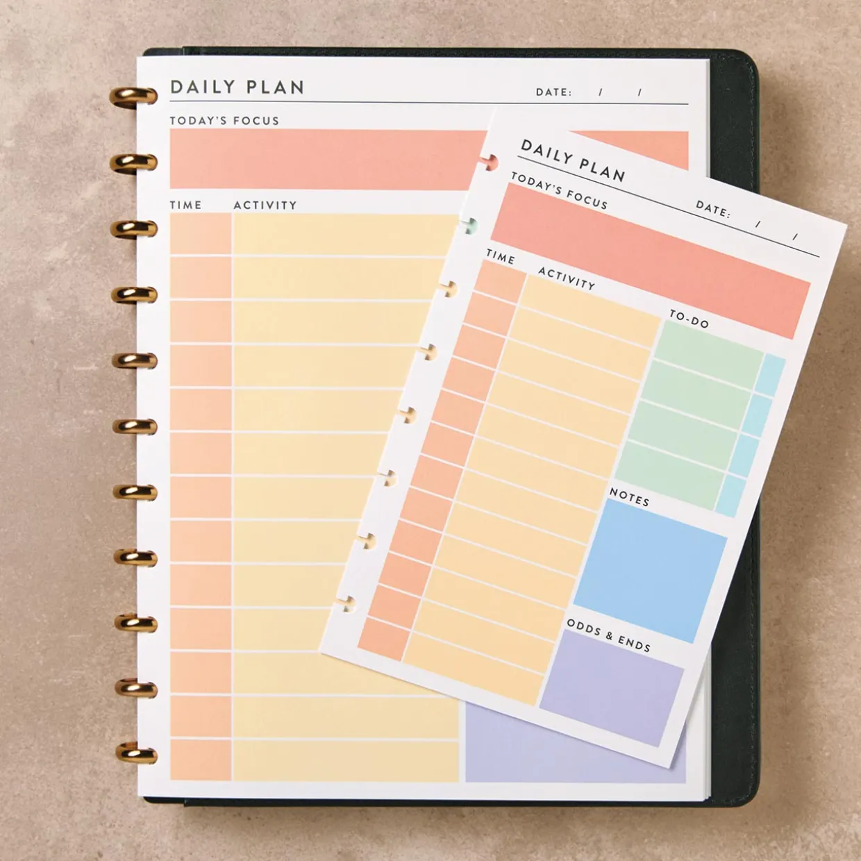 Circa Vibrant Daily Planner Refill (366 sheets)