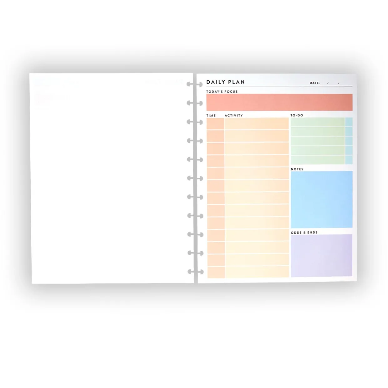 Circa Vibrant Daily Planner Refill (366 sheets)