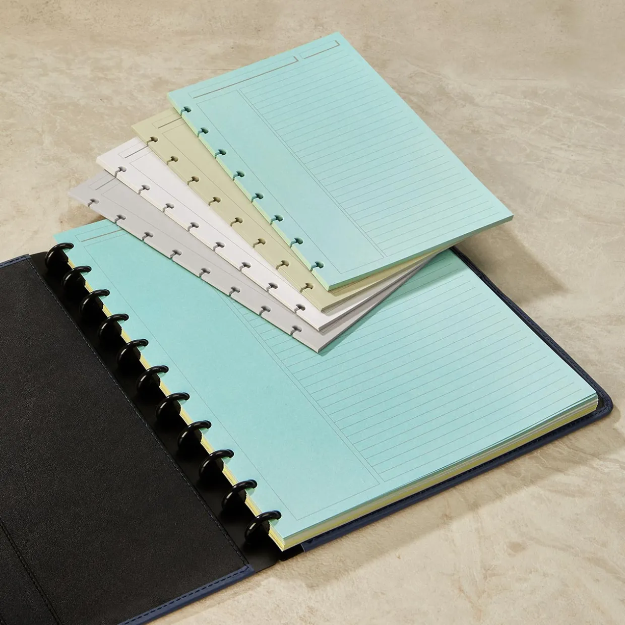 Circa Wafer Multicolor Annotation Ruled Discbound Refill (300 sheets)