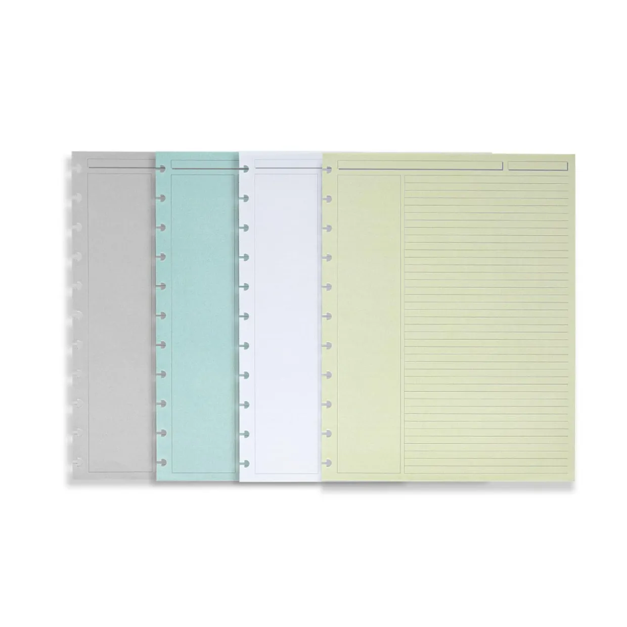 Circa Wafer Multicolor Annotation Ruled Discbound Refill (300 sheets)