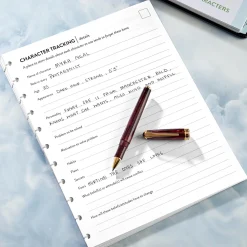 Circa Writing a Novel Character Tracking Discbound Refill (25 sheets)