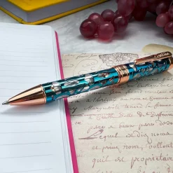 Conklin Endura Deco Crest Demo Blue Pen