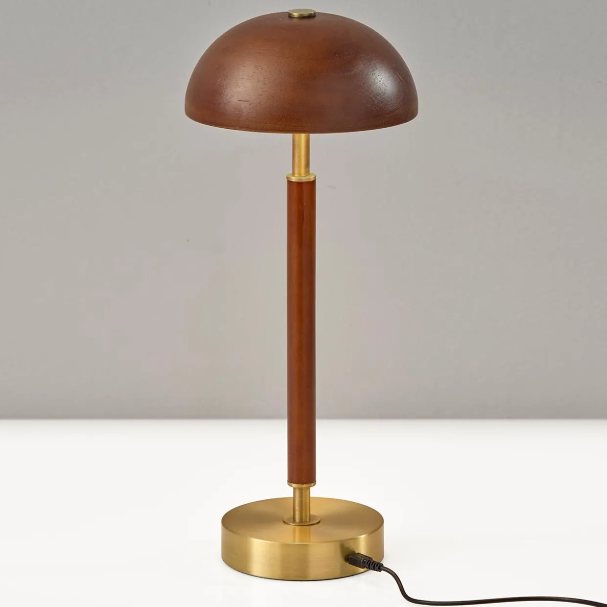 Cordless LED Retro Dome Lamp