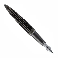 Diplomat Aero Stripes Oxyd Brass Fountain Pen