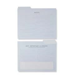 Eisenhower Priorities Matrix File Folders (set of 6)