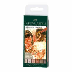 Faber-Castell Portrait Pitt Artist Brush Pens Gift Set