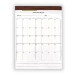 Freeleaf Big Picture Monthly Desk Pad (25 sheets)