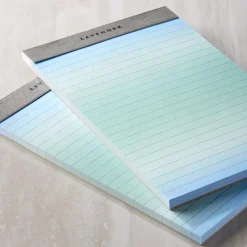 Freeleaf Blue Ombre Gradient Ruled Pads (set of 2)