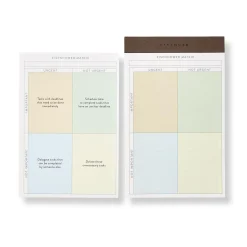 Freeleaf Eisenhower Priorities Matrix Pads (set of 2)