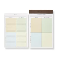Freeleaf Eisenhower Priorities Matrix Pads (set of 2)