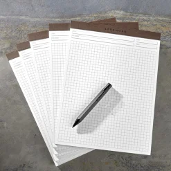Freeleaf Full Page Grid Pads (set of 5)