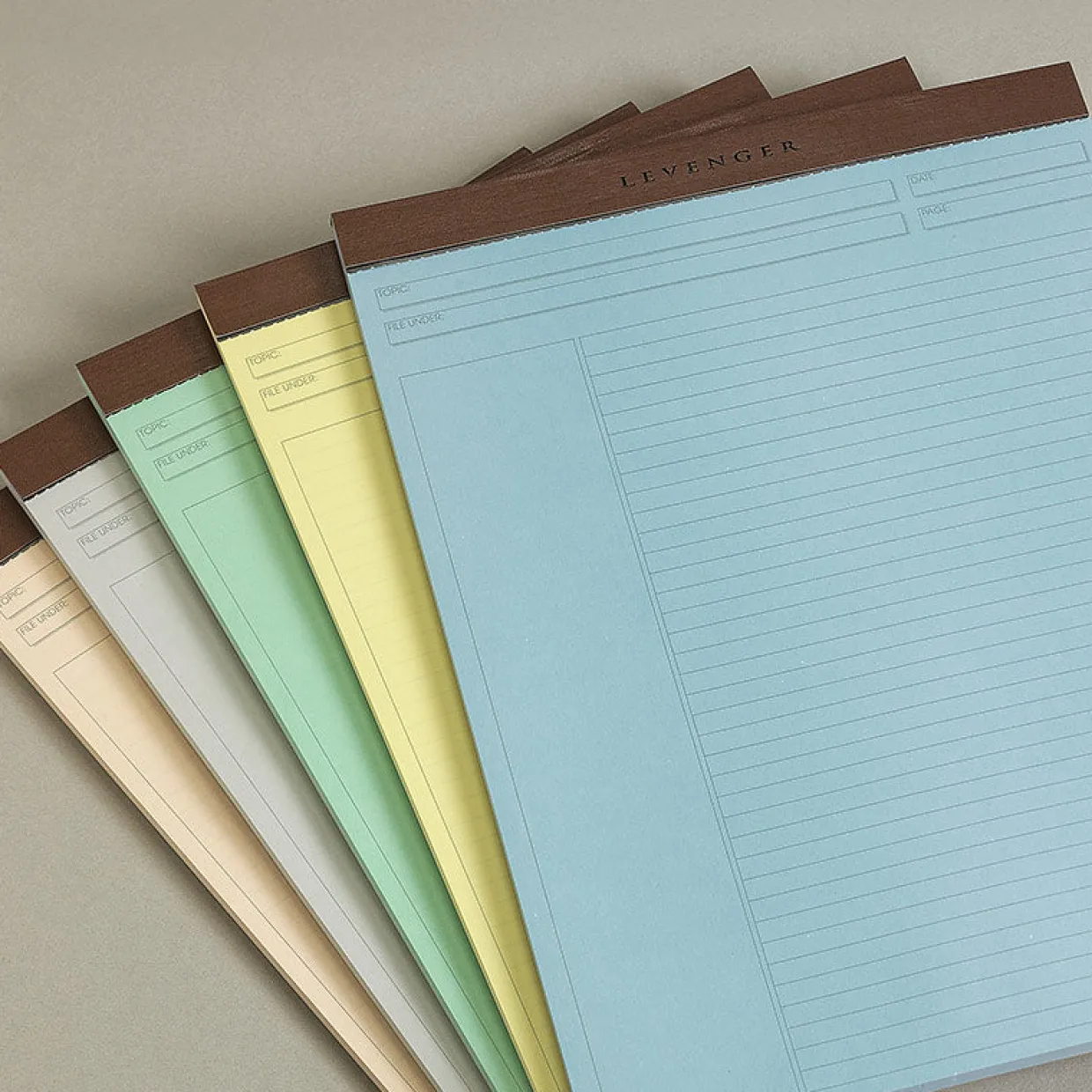 Freeleaf Multicolored Annotation Ruled Pads (set of 5)
