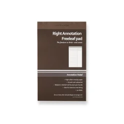 Freeleaf Right Annotation Ruled Notepad (set of 5)