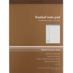 Freeleaf Shaded Annotation Ruled Pads (set of 5)
