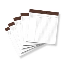Freeleaf Square One Annotation Ruled Pads (set of 5)