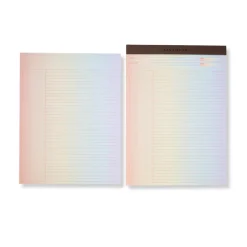 Freeleaf Vibrant Color Gradient Annotation Ruled Pads (set of 2)