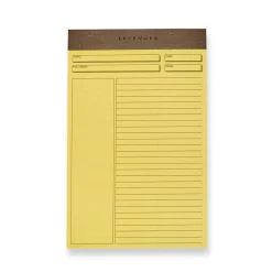 Freeleaf Yellow Annotation Ruled Pads (set of 5)