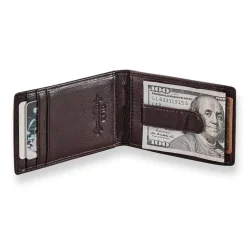 Front Pocket Privacy Bifold Wallet with Money Clip