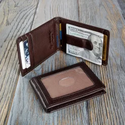 Front Pocket Privacy Bifold Wallet with Money Clip