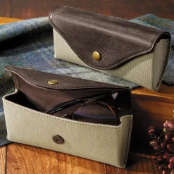 Highlands Canvas Eyeglass Case