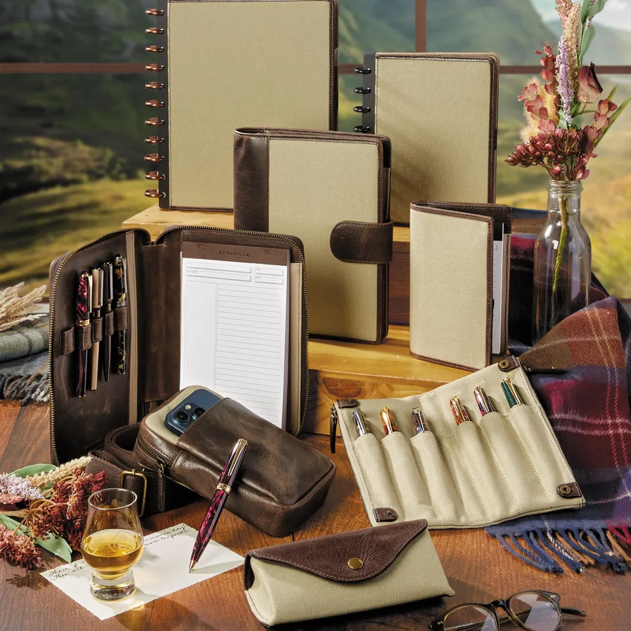 Highlands Canvas Writer's Folio