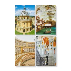 Iconic Libraries Postcards (set of 16)