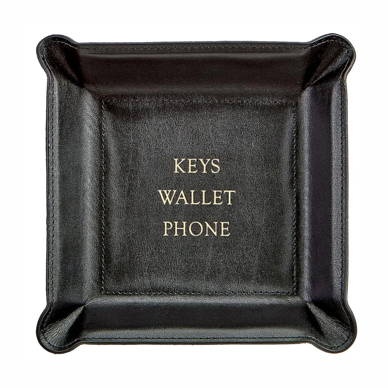 Keys Wallet Phone Leather Valet