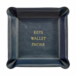 Keys Wallet Phone Leather Valet