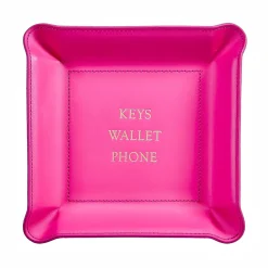 Keys Wallet Phone Leather Valet