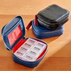 Leather Pill Organizer