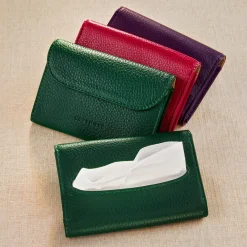 Leather Pocket Tissue Holder
