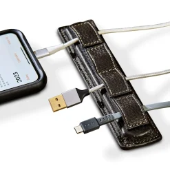 Leather Weighted Cord Holder