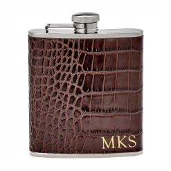 Leather Wrapped Flask