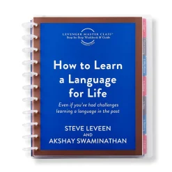Levenger Master Class How to Learn a Language for Life Circa Refill