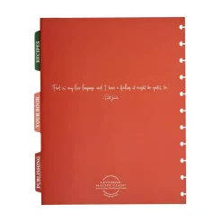 Levenger Master Class How to Write a Cookbook Circa Refill