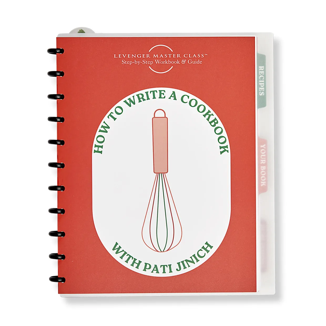 Levenger Master Class How to Write a Cookbook Circa Workbook