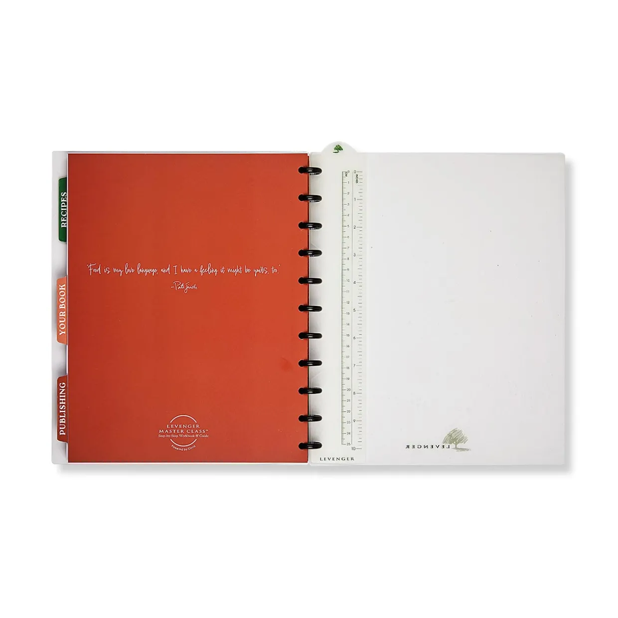 Levenger Master Class How to Write a Cookbook Circa Workbook