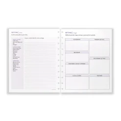 Levenger Master Class Writing a Novel Circa Workbook