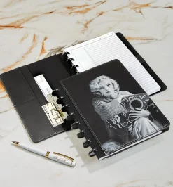 Marilyn Monroe Guitar Circa Discbound Notebook