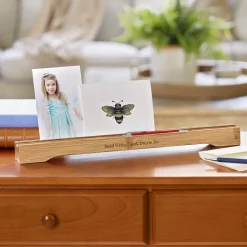 Nantucket Bamboo Note Card & Pen Holder