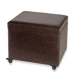 No-Room Rolling File Ottoman