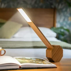 Octagon One Plus Portable Desk Light and Alarm Clock