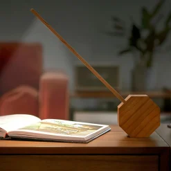 Octagon One Plus Portable Desk Light and Alarm Clock