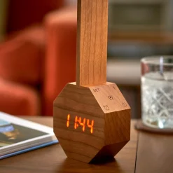 Octagon One Plus Portable Desk Light and Alarm Clock