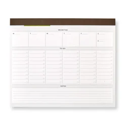 One-Week at a Time Freeleaf Deskpad